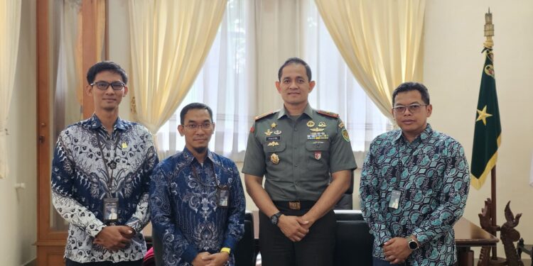 Tingkatkan Sinergitas, PLN Gunung Putri Kunjungi Korem 061/Suryakencana