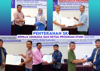 Yusfitriadi : Pengangkatan Pejabat Mewujudkan Visi ITB Vinus Bogor 23-32