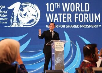 Antisipasi Kelangkaan Air Bersih, Menteri AHY Ajak Masyarakat Dunia Bekerja Sama dalam WWF 2024