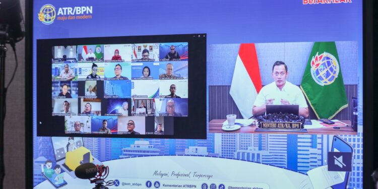 Kementerian ATR/BPN Terapkan Sertipikat Elektronik melalui Portal INA Digital