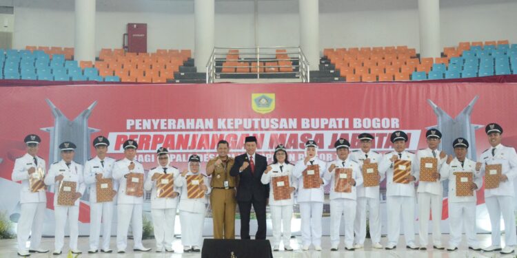 416 Kepala Desa Terima SK Perpanjangan Masa Jabatan