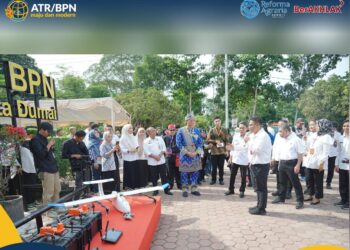 Menteri AHY Tinjau Persiapan Kantor Pertanahan Kota Dumai Menuju Kota Lengkap