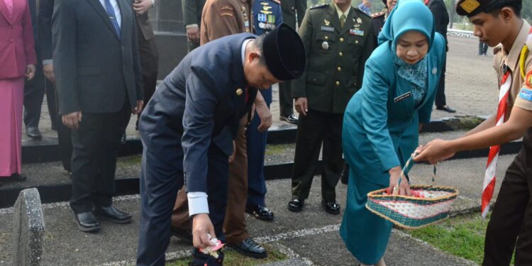 Pemkab Bogor Peringati Harlah Pancasila Dengan Tabur Bunga