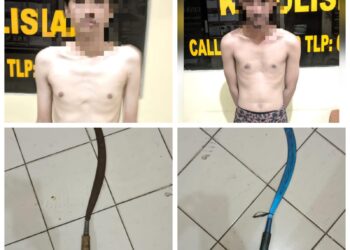 Hendak Tawuran, 2 Orang Gangster di Ciduk