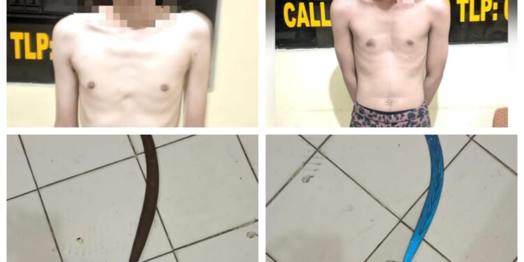 Hendak Tawuran, 2 Orang Gangster di Ciduk