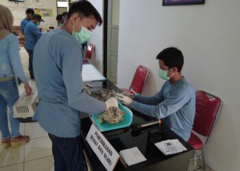 Meriahkan HJB ke-542, Masyarakat Antusias Nikmati Layanan Vaksinasi Hewan Gratis Yang Diselenggarakan Pemkab Bogor