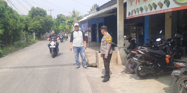 Kapolsek Gunung Putri Olah TKP Pencurian dengan Kekerasan di Bojong Kulur