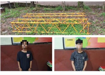 Jadi Buronan Sebulan, Pencuri Besi Kren PT Batu Tama Manikam Nusa Akhirnya Tertangkap