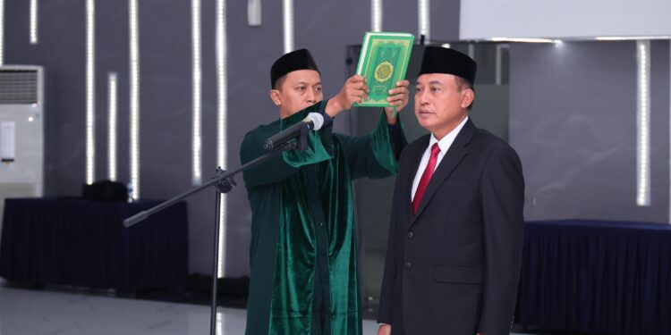 Lantik Dirjen Tata Ruang, Menteri AHY Harapkan Percepatan Penyelesaian RDTR