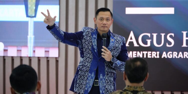 Sebanyak 2,4 Juta Bidang Tanah Terdaftar dalam 100 Hari Kerja Menteri AHY