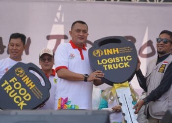 Pemkab Bogor Terima Bantuan Food Truck dan Logistic Truck dari International Networking Humanity