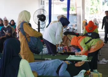 DP3AP2KB Gandeng Lanud Atang Sanjaya Adakan KB Gratis Program Sejuta Akseptor