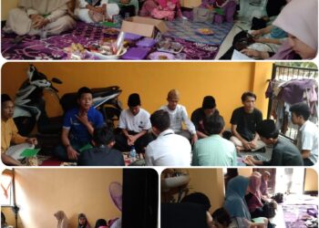 Jaga Kondusifitas, Bhabinkamtibmas Sukamaju Ngaji Bareng Warga