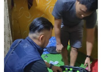 Operasi Miras, 20 Botol Ciu Diamankan
