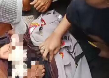Menyentuh, Aipda Hendra Lepas Seragam demi Evakuasi Jasad Bayi Dibuang