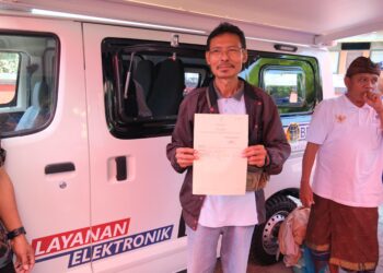 Alih Media ke Sertipikat Tanah Elektronik, Warga Tanjung Benoa: Mudah-mudahan Jadi Lebih Aman