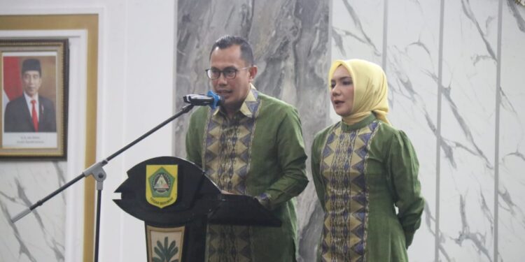 Pj. Bupati Bogor Sampaikan Selamat Datang di Kabupaten Bogor Kepada Kajari Yang Baru