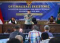 Evaluasi Optimalisasi Eksistensi, Kanwil BPN Provinsi Kalbar Tuai Apresiasi