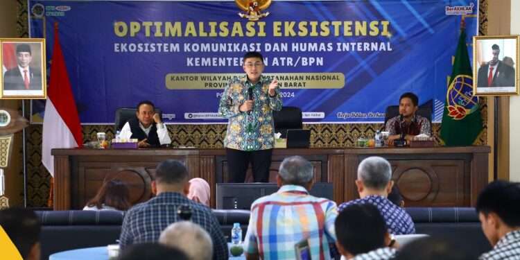 Evaluasi Optimalisasi Eksistensi, Kanwil BPN Provinsi Kalbar Tuai Apresiasi