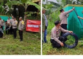 Warga Kp.Bojong Turut Rasakan Dampak HUT Bhayangkara ke 78