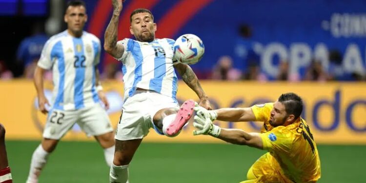 Hasil Pertandingan Argentina vs Chile 1-0, Argentina Lolos ke Babak 8 Besar Grup A Copa Amerika 2024