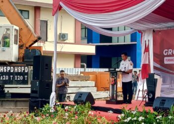 Groundbreaking Pembangunan MPP dan Rusun, Kapolda Jabar Beri Warning Pemborong