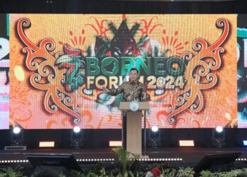 Hadiri Borneo Forum ke-7, Ini Pesan Menteri AHY