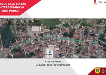 Uji Coba Operasional Kantong Parkir Gunakan Metode Hybrid