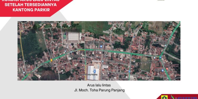 Uji Coba Operasional Kantong Parkir Gunakan Metode Hybrid