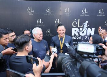 Di eL Run 2024 Bandung, Menteri AHY Pastikan Pendaftaran Tanah Sesuai Target