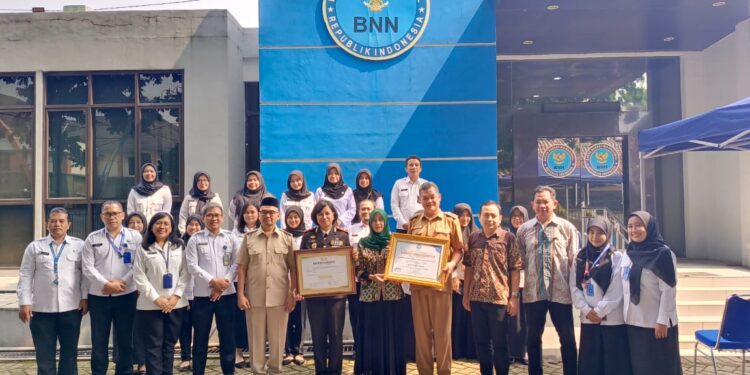 BNNK Bogor Gelar Tasyakuran Untuk HUT Bhayangkara, Pencapaian Klinik dan Penghargaan Kades Gunungputri