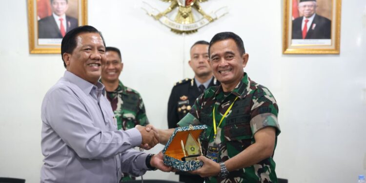 Pj. Sekda Sambut KKL Studi Wilhan Pasis Dikreg LXIV Seskoad di Wilayah Kabupaten Bogor