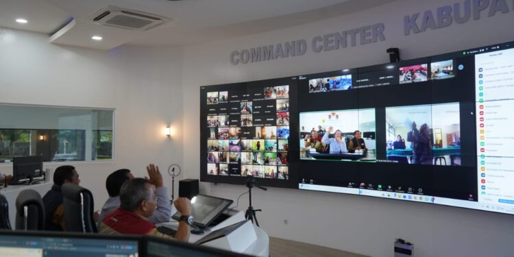 Pemkab Bogor Pantau Pelaksanaan PPDB Online Tingkat SDN dan SMPN Secara Daring