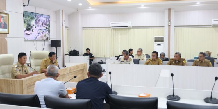 Rakor Kepala Perangkat Daerah Bahas Sarpras Rest Area Gunung Mas Puncak