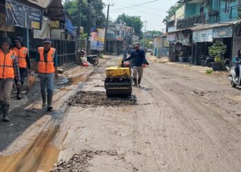 Betonisasi Jalan Cikeas Tinggal Tunggu Proses Lelang