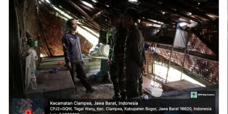 Setelah Ambruk, Rumah Sarnah Baru Dibenahi