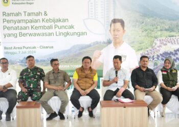 Matangkan Pengembangan Rest Area Gunung Mas, Pemkab Bogor Gandeng Pengusaha Lokal