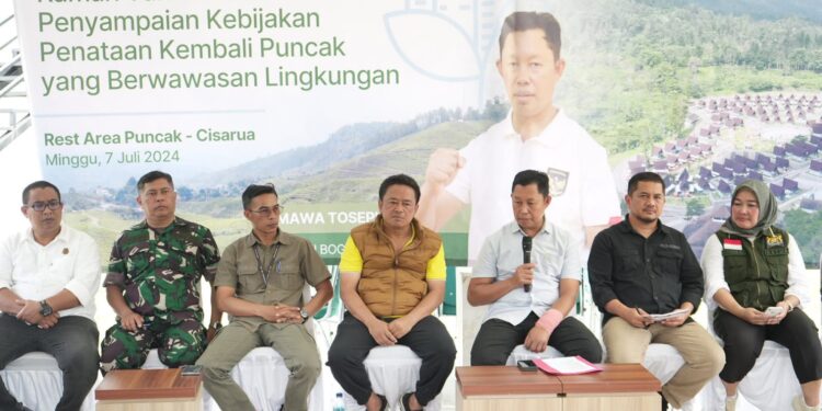 Matangkan Pengembangan Rest Area Gunung Mas, Pemkab Bogor Gandeng Pengusaha Lokal
