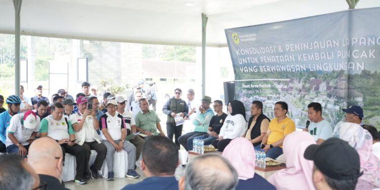 Asmawa Tosepu Adakan Diskusi Sambil Ngopi Untuk Geber Penataan Kawasan Puncak