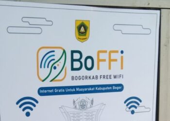 Mudahkan Pengunjung dan Pedagang, Diskominfo Pasang BOFFI di Rest Area Gunung Mas