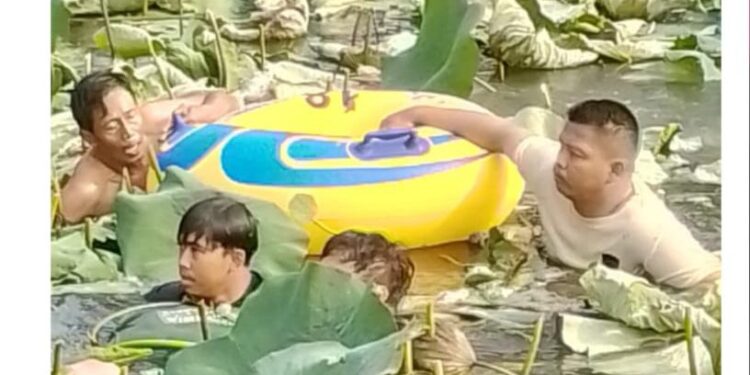 Dua Pekerja Pembersih Danau Sutet Tenggelam, Satu Meninggal