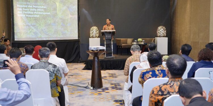 Sosialisasi Coaching Clinic, Wamen ATR/BPN : Berharap Bisa Meningkatkan Produktivitas