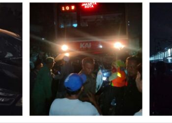 Kecelakaan Commuter Line Nambo-Jakarta, Mobil Avanza Tersangku dan Terseret Sejauh 200 Meter