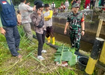Tragisss !!! Mayat Bayi Perempuan “Ngambang” di Aliran Waterway PT Tamaris