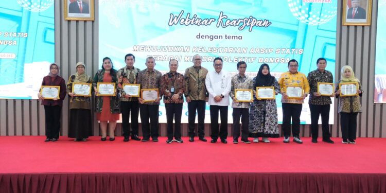 Raih Penghargaan dari ANRI, Kementerian ATR/BPN Upayakan Pengelolaan Arsip yang Semakin Baik