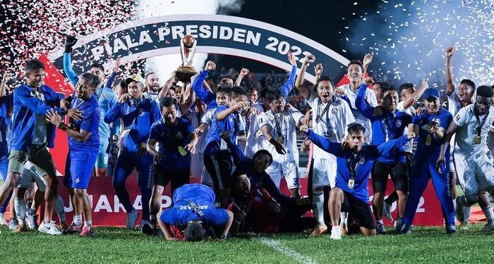 Arema Kontra Borneo di Final Piala Presiden 2024