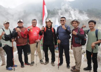 Kawasan Kawah Ratu Gunung Salak Jadi Saksi Semarak Jelang HUT RI ke 79