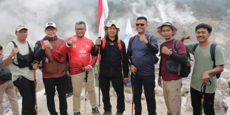 Kawasan Kawah Ratu Gunung Salak Jadi Saksi Semarak Jelang HUT RI ke 79