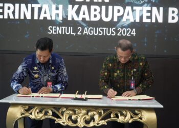 Cegah Tindak Pidana Terorisme Pemkab Bogor dan BNPT Tandatangani Kesepakatan