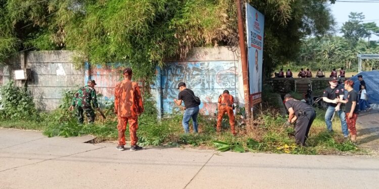 Jelang HUT RI ke 79, Ormas Bebersih Lingkungan Tanda Kepedulian